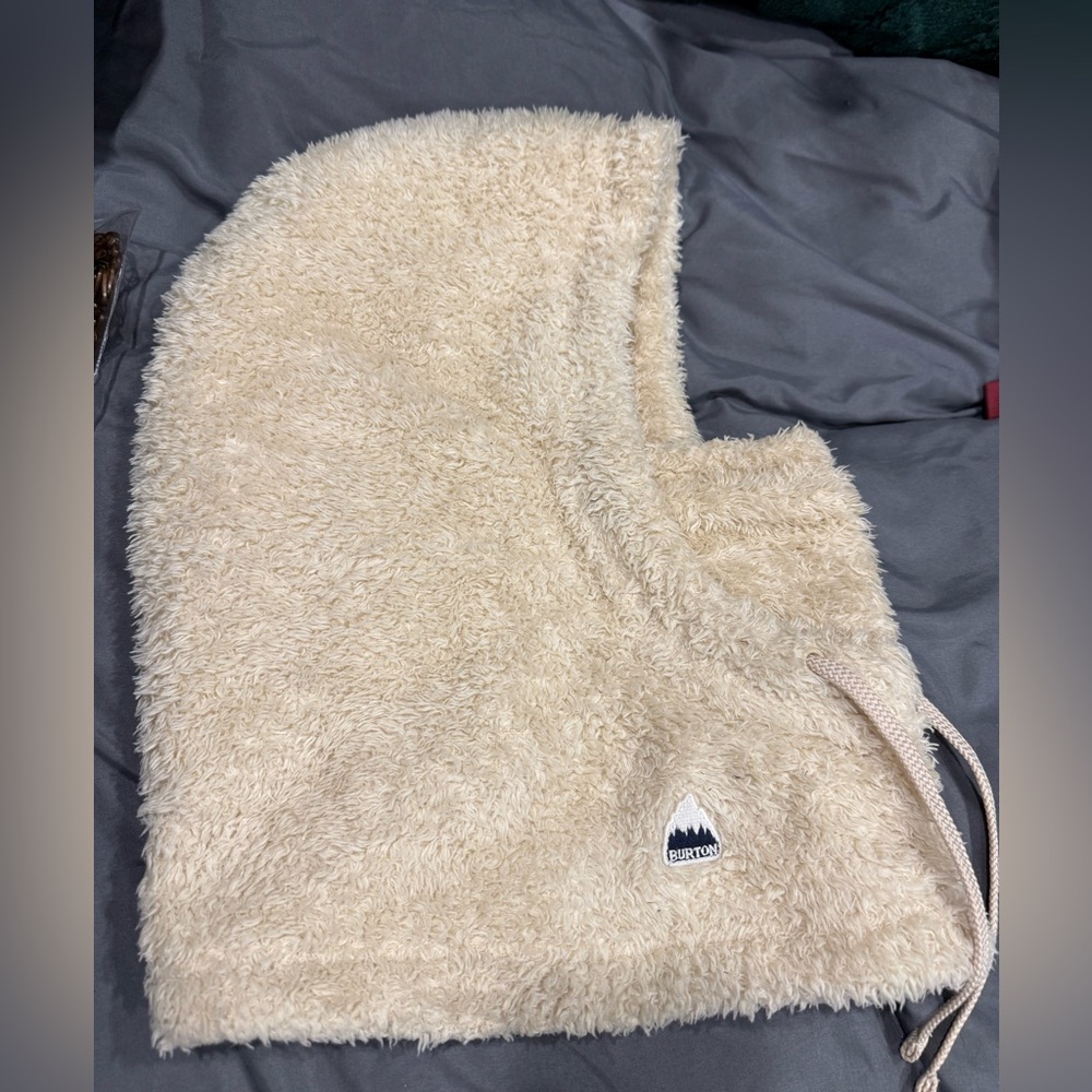Burton Lynx Hood - Cream - Ski/snowboard fleece hood